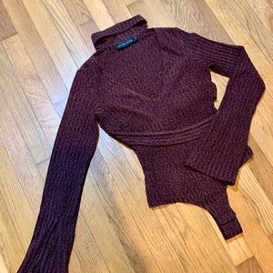 Bodysuit sweater shirt